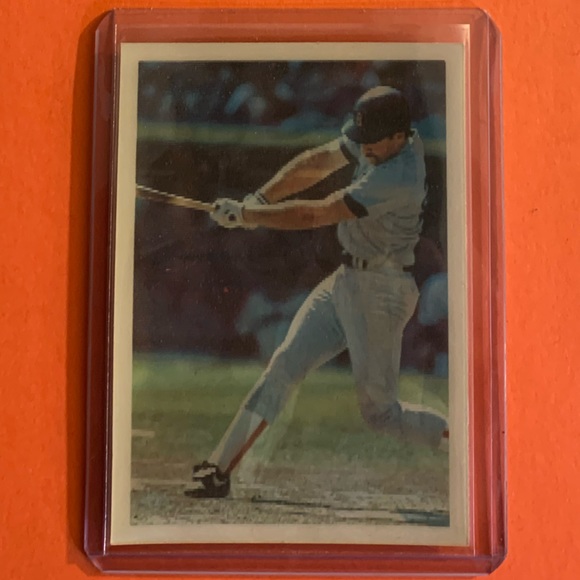 Batting Champs [Mattingly, Boggs, Lansford] #75 1986 Sportflics Baseball Card - Picture 4 of 5